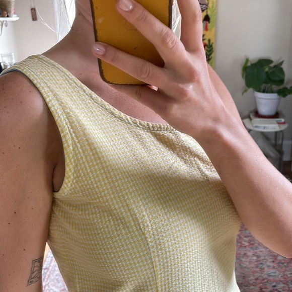 Vintage Cotton Dress - Picture 2 of 4